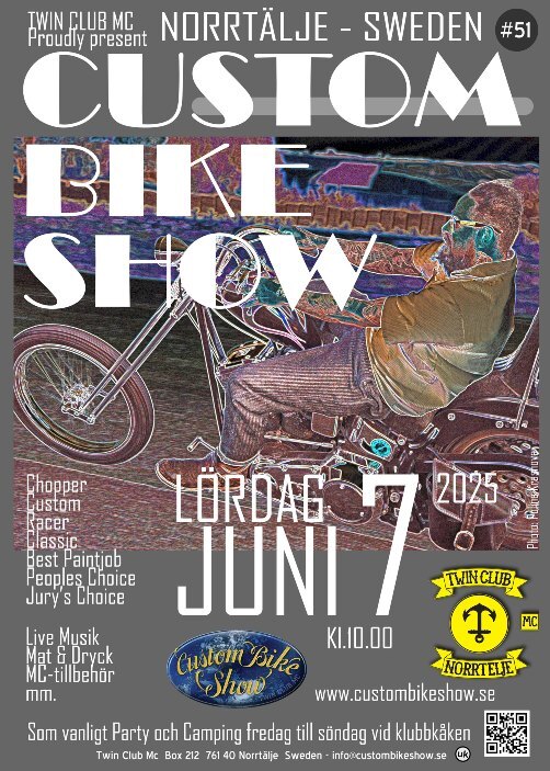 CustomBikeShow Poster
